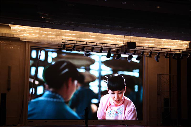 江蘇常州喜來登酒店P6全彩顯示屏由上海智彩科技定制、安裝